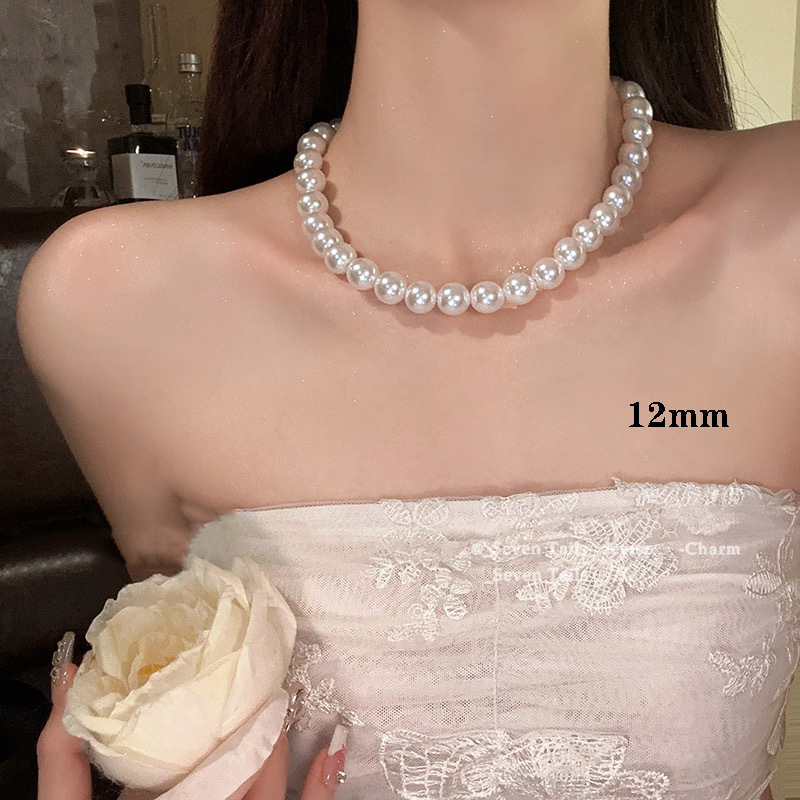 辣妹蝴蝶项链女爆款百搭感不掉色小众设计爱心珍珠锁骨链饰品批发|undefined