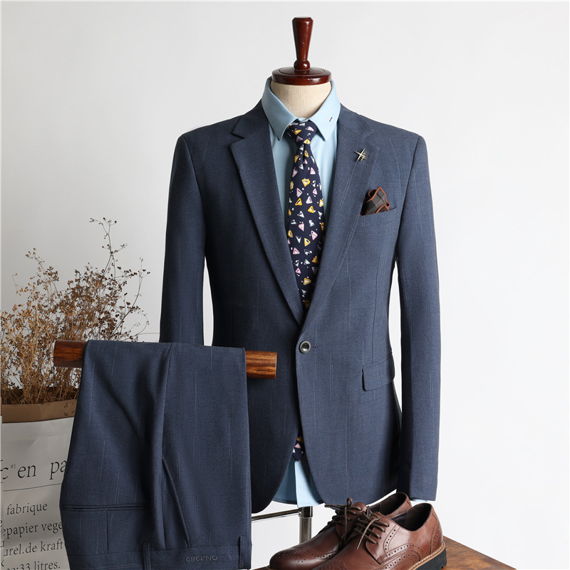 Blue (suit+trousers)