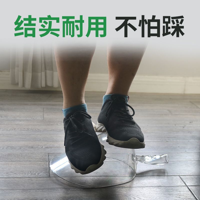 Fábrica al por mayor pala de alimentación de acero al carbono para la cría de pollo ganado ovejas alimentación cuchara material de cerdo espesa pala de material transparente