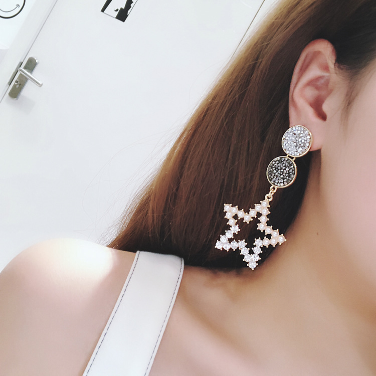 Round Earrings Circle Style