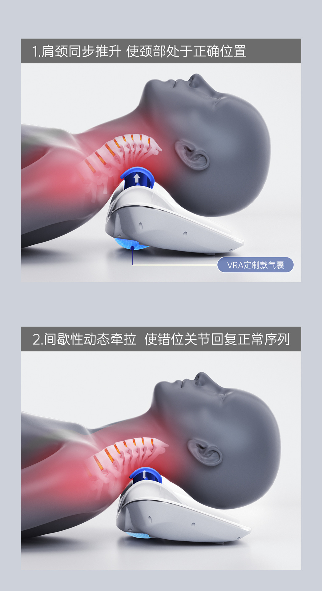 Title 6, Massaggiatore per Collo Domestico a Spina Rilas...