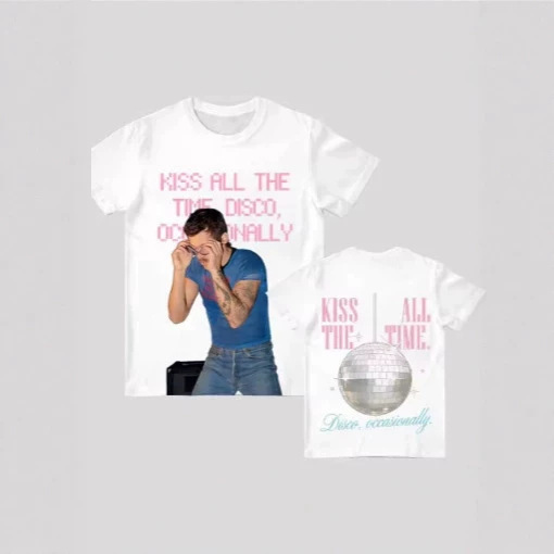 2026 New Harry Styles "Kiss Me Forever" Album Printed T-Shirt Breathable and Comfortable T-Shirt for Men and Women 2026 New Harry Styles "Kiss Me Forever" Album Printed T-Shirt Breathable and Comfortable T-Shirt for Men and Women