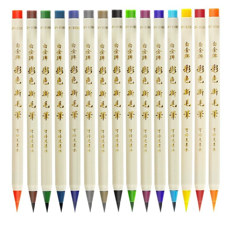 Japanese platinum soft writing brush, comics
