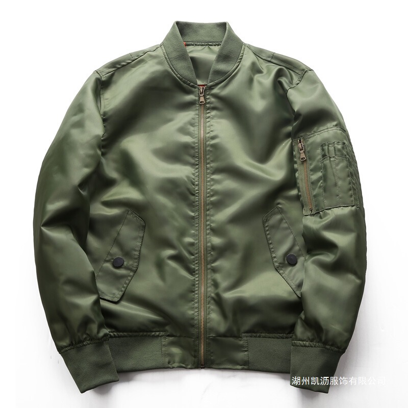 2026 Spring and Autumn Stand Collar Jacket Men's Pilot Jacket Coat 2026 Spring and Autumn Stand Collar Jacket Men's Pilot Jacket Coat
