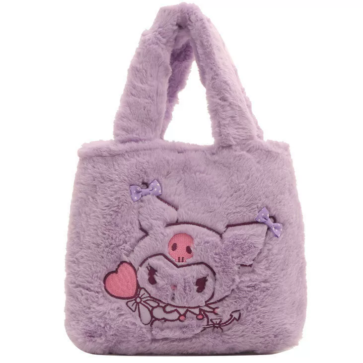 Детская сумка-мультяшка для девочки, новая, вместительная, милая, плюшевая