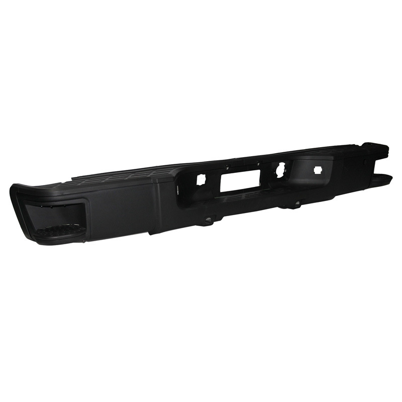 Para Chevrolet 08-13 Silverado Rear Bar Solode Modificación con pedal lateral Negro sin agujeros