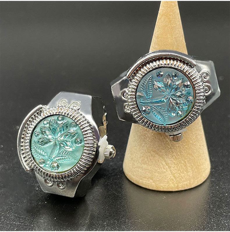 Casual Flor Cuarzo Anillos De Reloj display picture 3