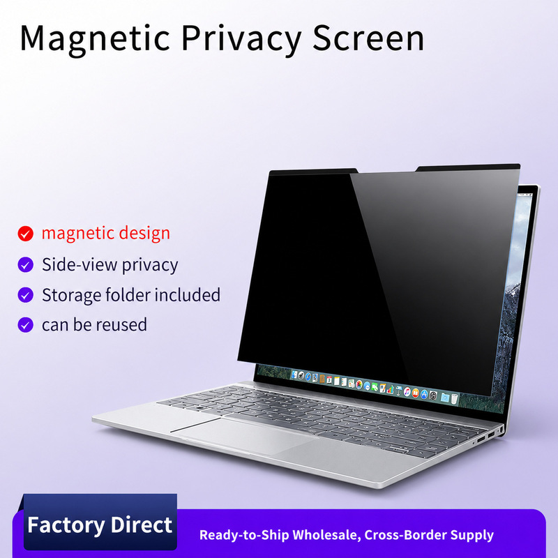 Suitable for Laptops, 14inch Screen Films, Magnetic Privacy Protection Films, No Coating Damage, No Glue, Privacy Protection Screen Film Suitable for Laptops, 14inch Screen Films, Magnetic Privacy Protection Films, No Coating Damage, No Glue, Privacy Protection Screen Film
