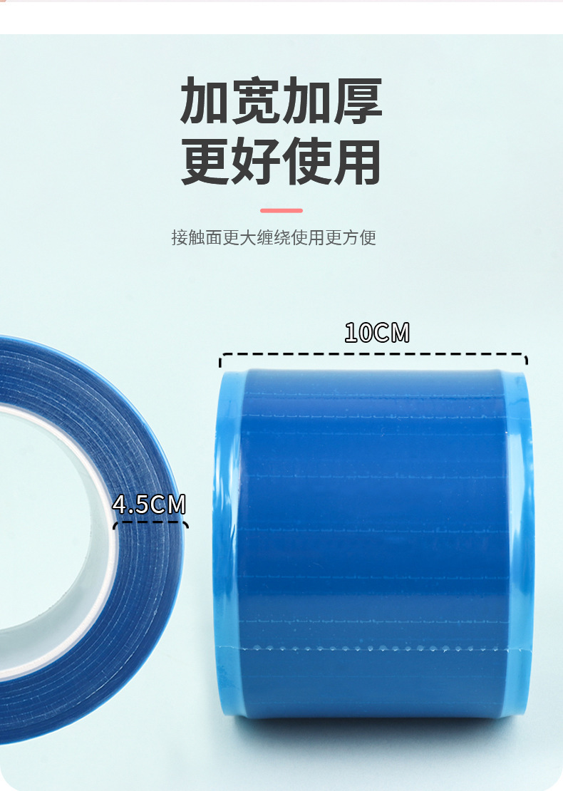 Tek Kullanımlık İzolasyon Filmi Mavi Membran Diş Hekimliği Otel Tuvalet Anahtarı Banyo İzolasyon Filmi Kesme Noktası Tipi Yapışkansız İzolasyon Filmi