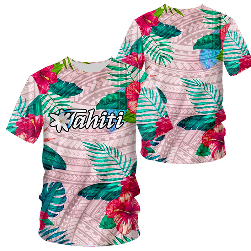 Nuevo Viking Viking transfronterizo Europa y América Impresión digital 3D de manga corta casual para hombres y mujeres Camiseta de fábrica entrega de una pieza