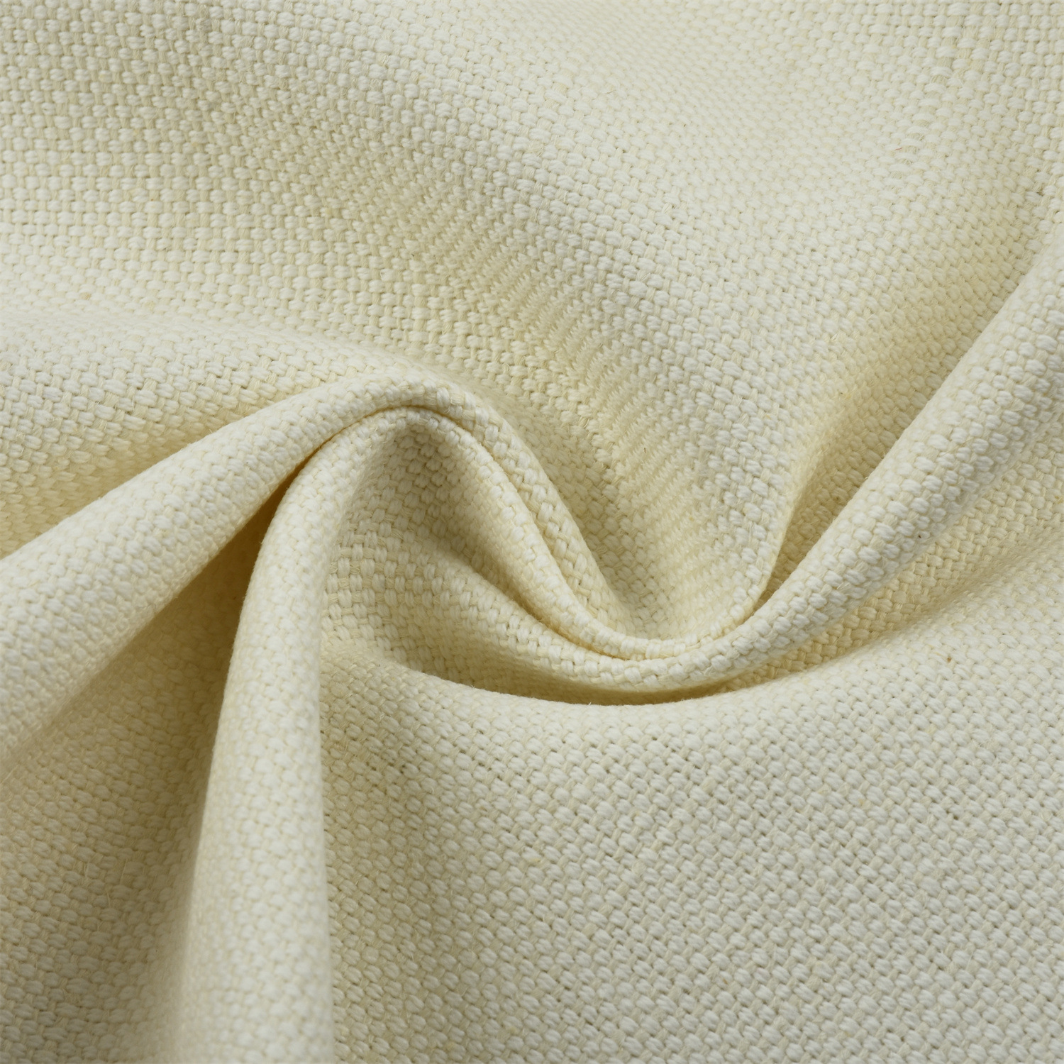 10/2黄麻棉米色 股线麻棉交织半漂布箱包鞋材手袋交织米色布