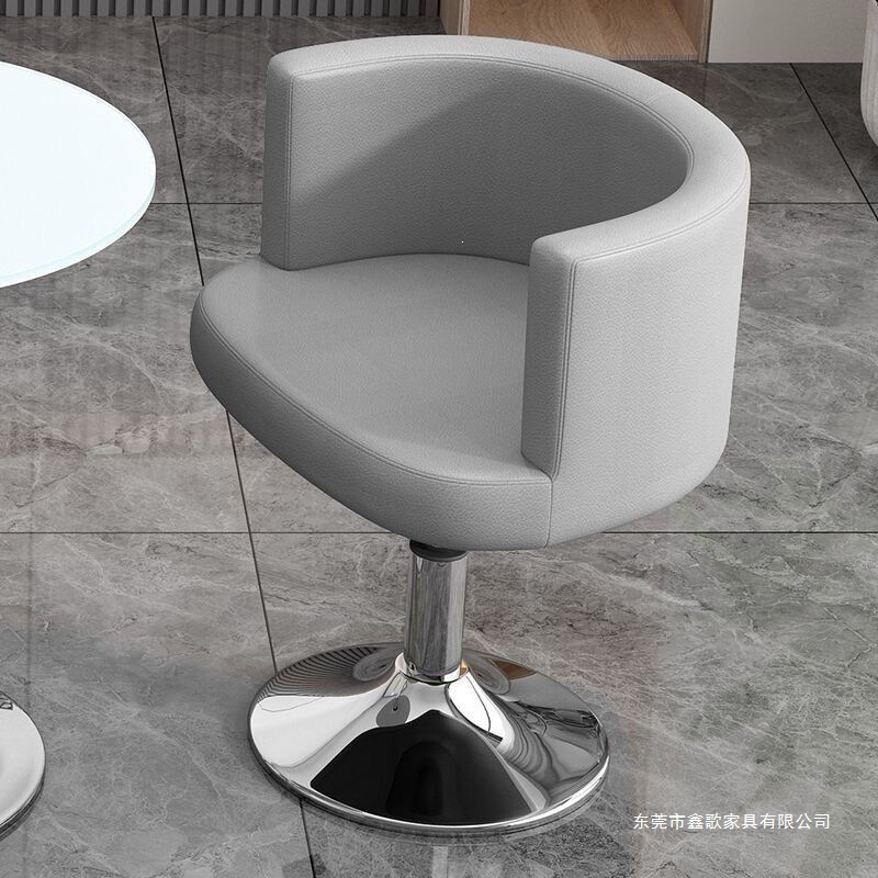 Office Chair, Small Sofa, Computer Chair for Meetings, Beauty Salon Adjustable Chair, Milk Tea Shop Reception Swivel Chair, Leisure and Entertainment Chair