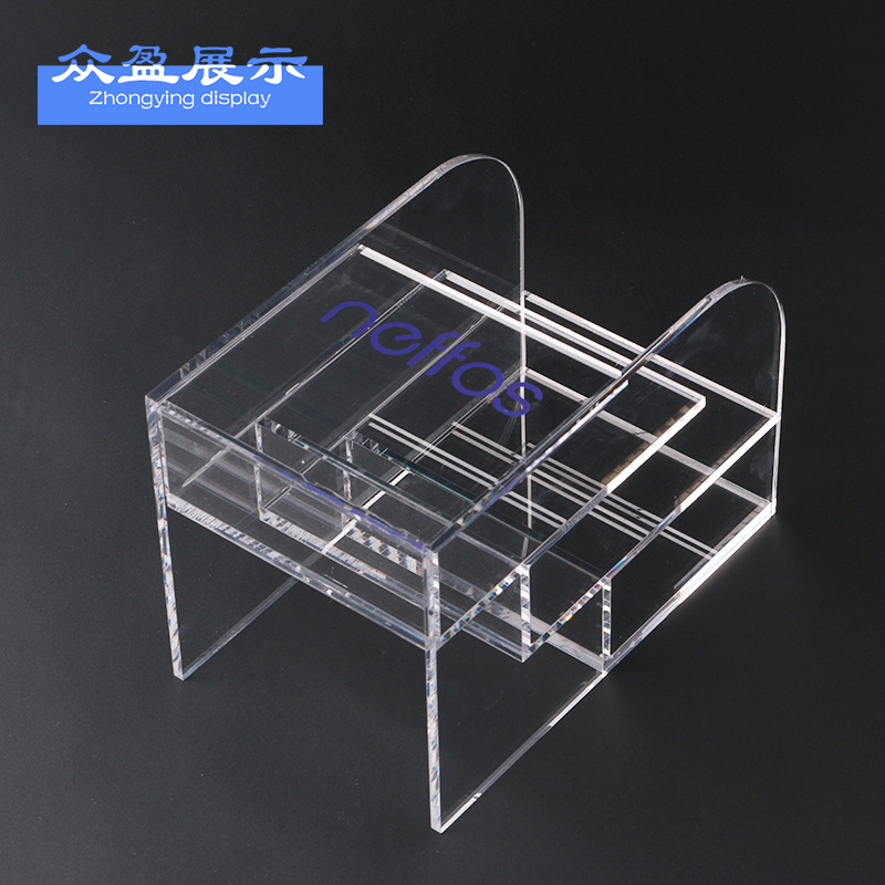 亚克力画册展示架有机玻璃制品制作亚克力展台展示架展示盒工厂