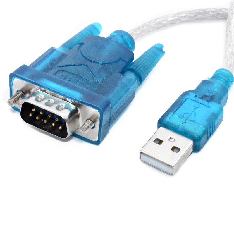 USB转串口9针 转RS232 九针串口线数据线 COM口 HL-340芯片转换器