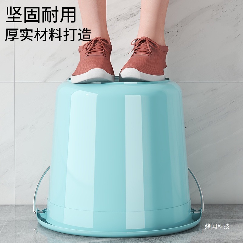 洗衣桶家用学生宿舍大号洗澡桶带盖批发塑料桶水桶加厚储水桶批发|undefined