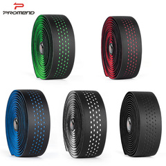 PROMEND公路車把帶082雙色防滑自行車綁帶透氣舒適減震死飛車纏帶