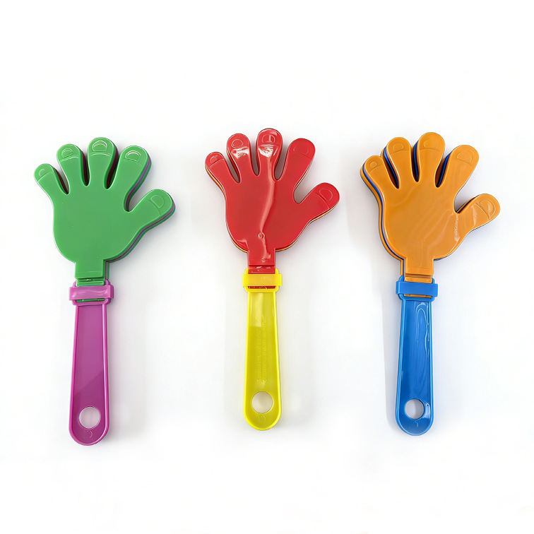 Plastic hand clappers, kindergarten applause activity gifts, small hand clappers, wholesale nostalgic toys