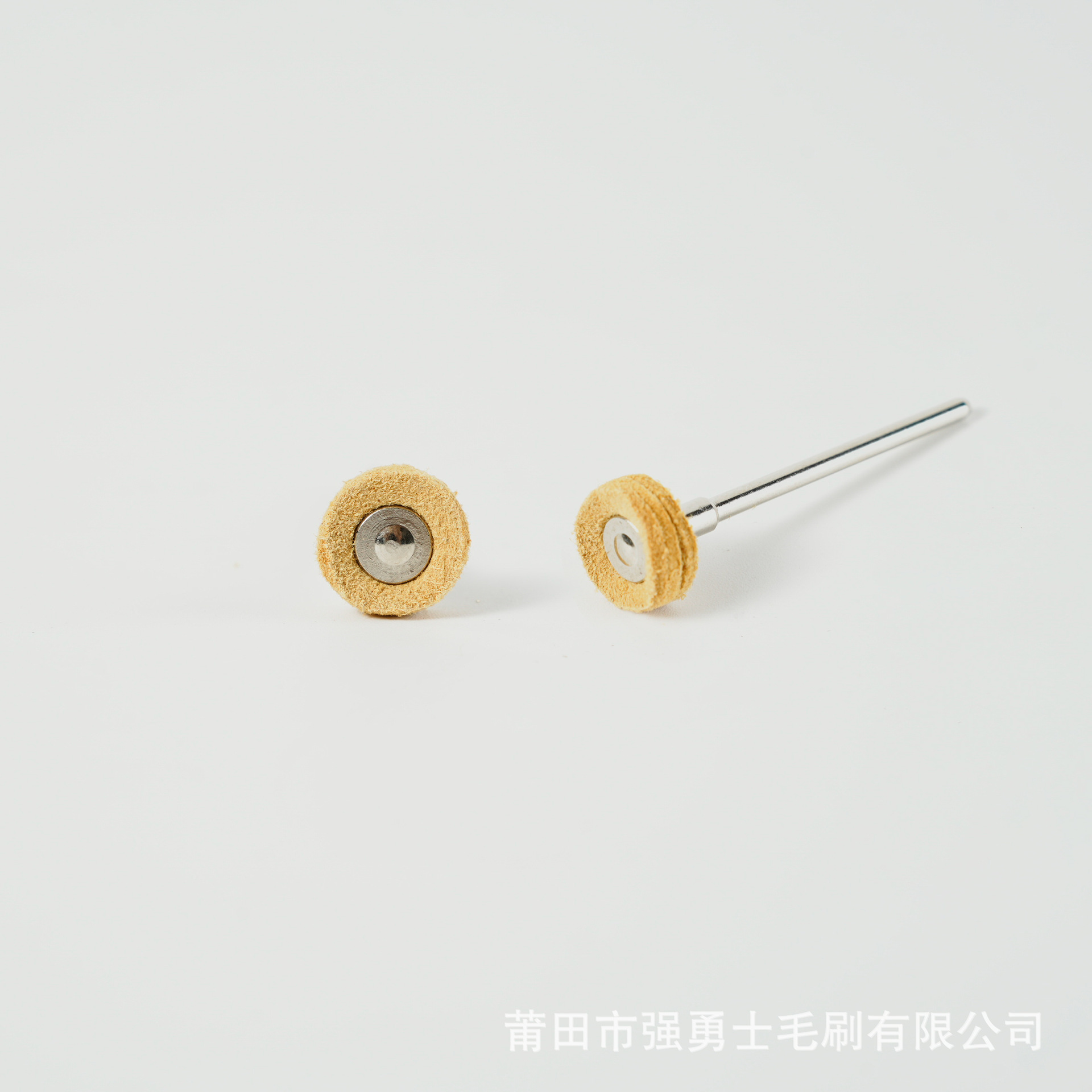 2.35MM mango fieltro de lana piel de cerdo negro cepillo de alambre de cobre jade jade ágata ámbar piel de vaca herramienta de pulido de espejo