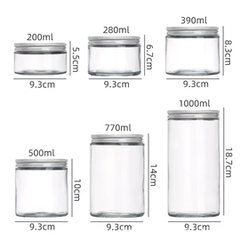 玻璃罐;密封盒储物罐;收纳密封罐
