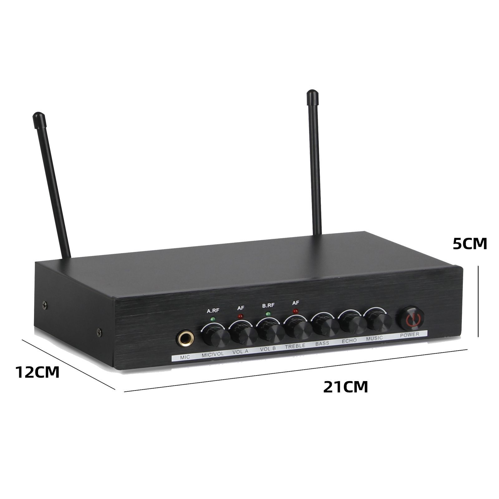 Micrófono inalámbrico del micrófono del ordenador del USB uno-a-dos TV Bluetooth con el karaoke equilibrado del hogar de la familia