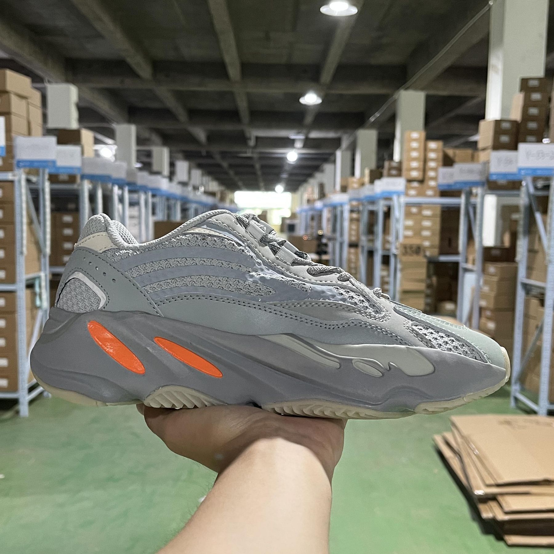 높은 버전-실제 폭발 V2 회색 파란색