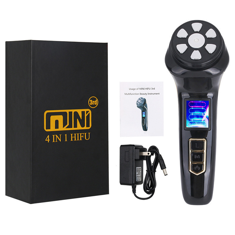 国境を越えた第三世代超音波メス RF 無線周波数 HIFU 美容器 EMS マイクロ電気パルス器具リフティングと引き締め超音波メス|undefined