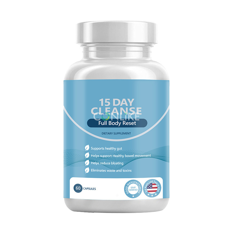 in stock 60 cross-border hot 15Day Cleanse Capsules Sausage Capsule Source Factory Wholesale