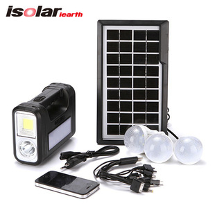Портативный светодиодный светильник на солнечной энергии, блок питания, генерирование электричества
