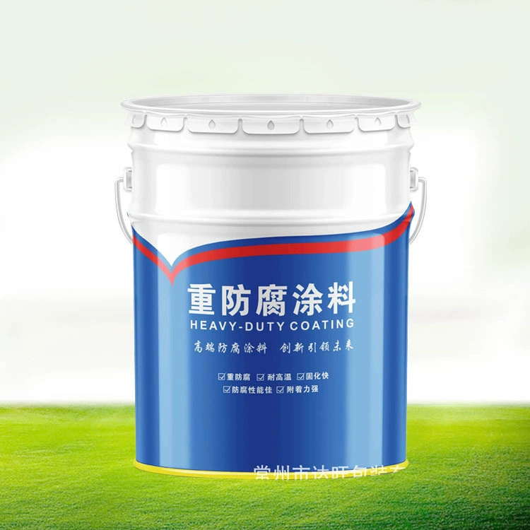 В наличии поставка жести ведро краска металлическая открытая упаковка ведро с ручкой железо может Краска Ведро