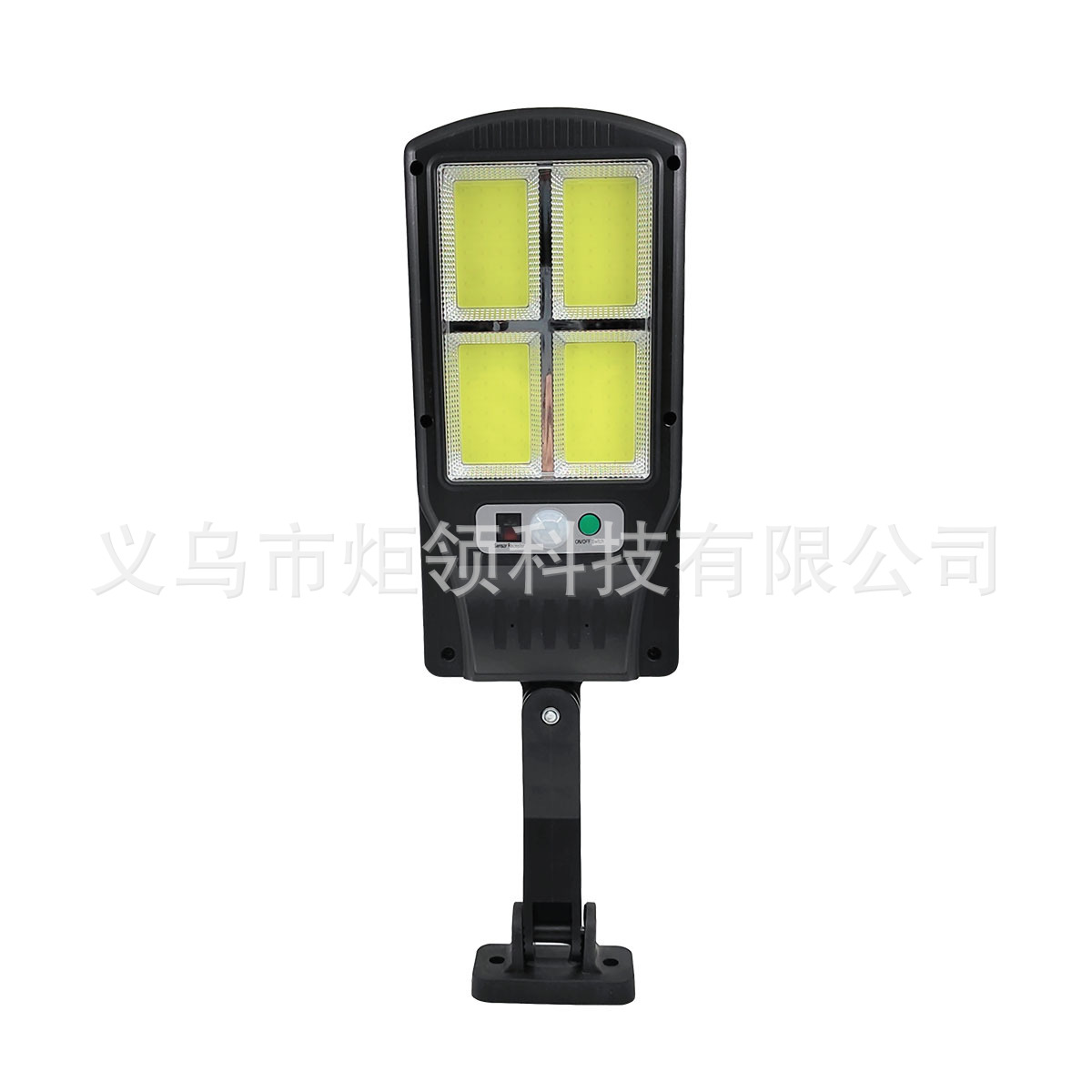 Luz de calle solar transfronteriza al aire libre nueva lámpara de pared de jardín con sensor de cuerpo humano impermeable LED control remoto lámpara de mesa de jardín