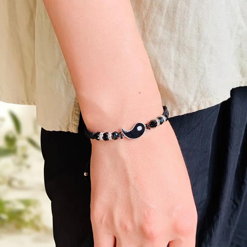 rope Chain Material Original Design Tai Chi Alloy Woven Chain String Bracelets Wholesale