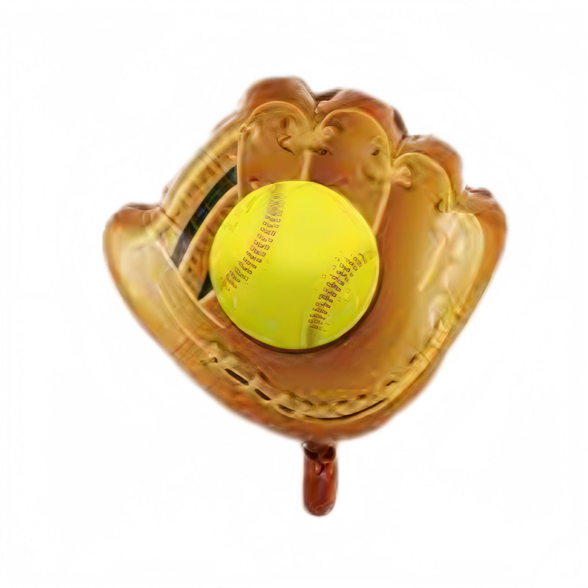 Globos de fútbol americano de 18 pulgadas, rugby, baloncesto, guantes de béisbol, decoraciones de globos de aluminio con temática deportiva de golf. image 10