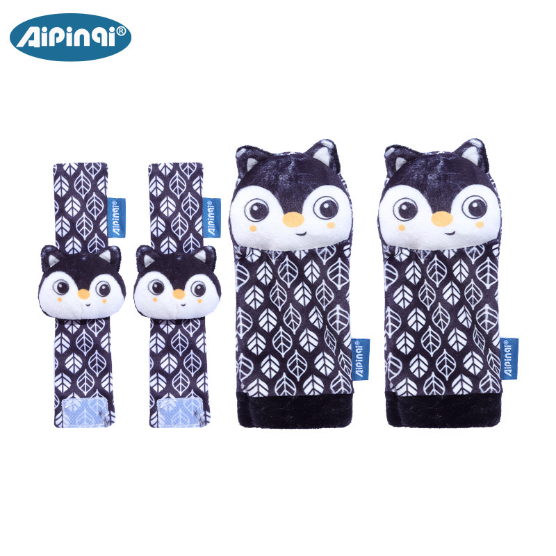 Calcetines Fox + correa para la muñeca (doble)