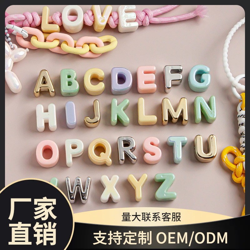 Acrylic letters and numbers