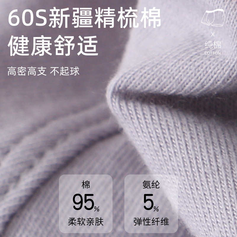 Ropa interior de algodón de los hombres deportes transpirable Boxer shorts adolescentes más tamaño Boxer shorts cabeza ropa interior niños