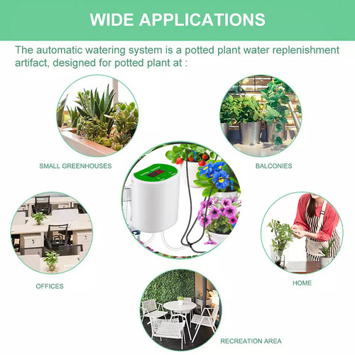 Smart Timed Home Gardening Automatic Lazy Person Watering Device Drip Irrigation Flower Watering Device