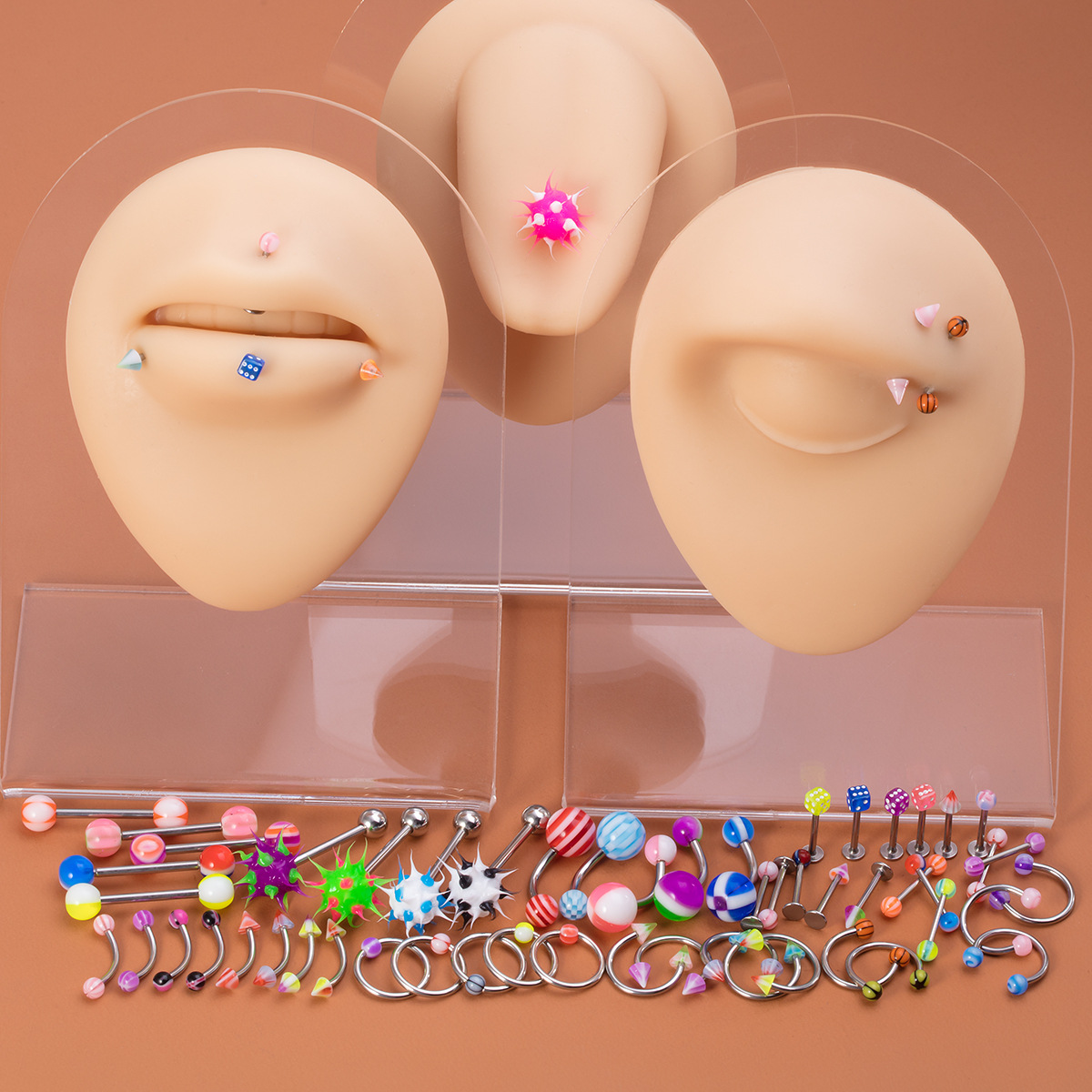 Piercing Navel Nose Tongue Nipple Jewelry Stainless Steel Set_voghion.com