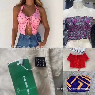 Southeast Asia Tropical Region New Shein Popular Fashion Miscellaneous Bags Factory Direct Sales Wholesale Multi-Color Matching Cotton