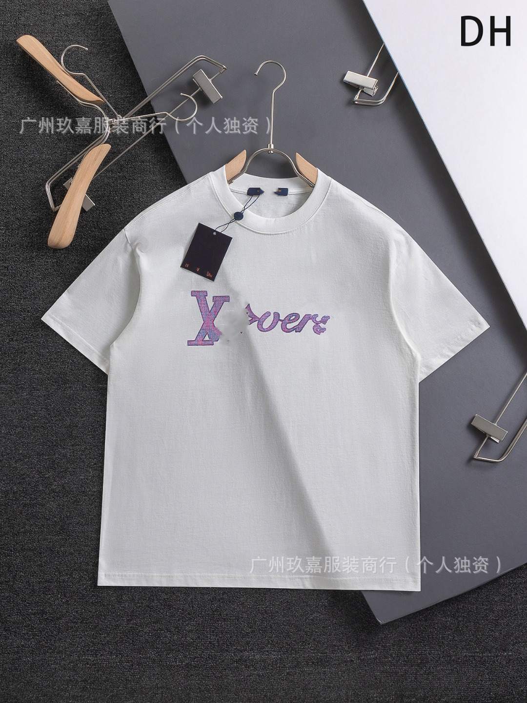 transfronterizos. Versión correcta. Versión alta. Casa de burro, casa de mangas cortas, casa de G. Pujia.25 nueva camiseta de algodón de manga corta