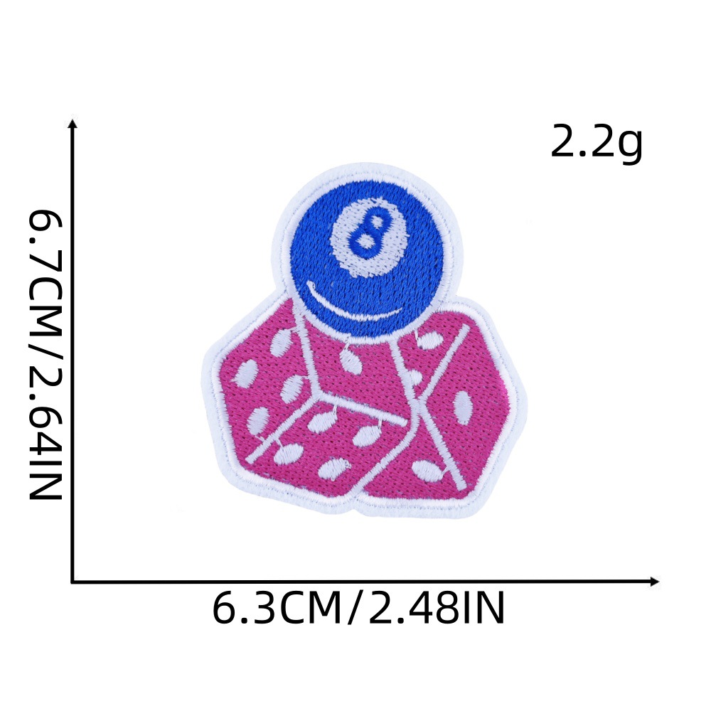1 Piece 1 Set Cute Animal Letter Nonwoven Polyester Clothing Sticker Patches display picture 14