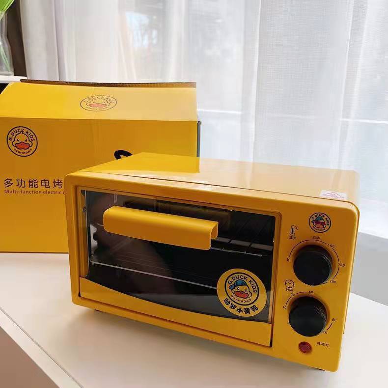 Little yellow duck electric oven household mini multi-functional electric oven large capacity electric oven source manufacturer wholesale