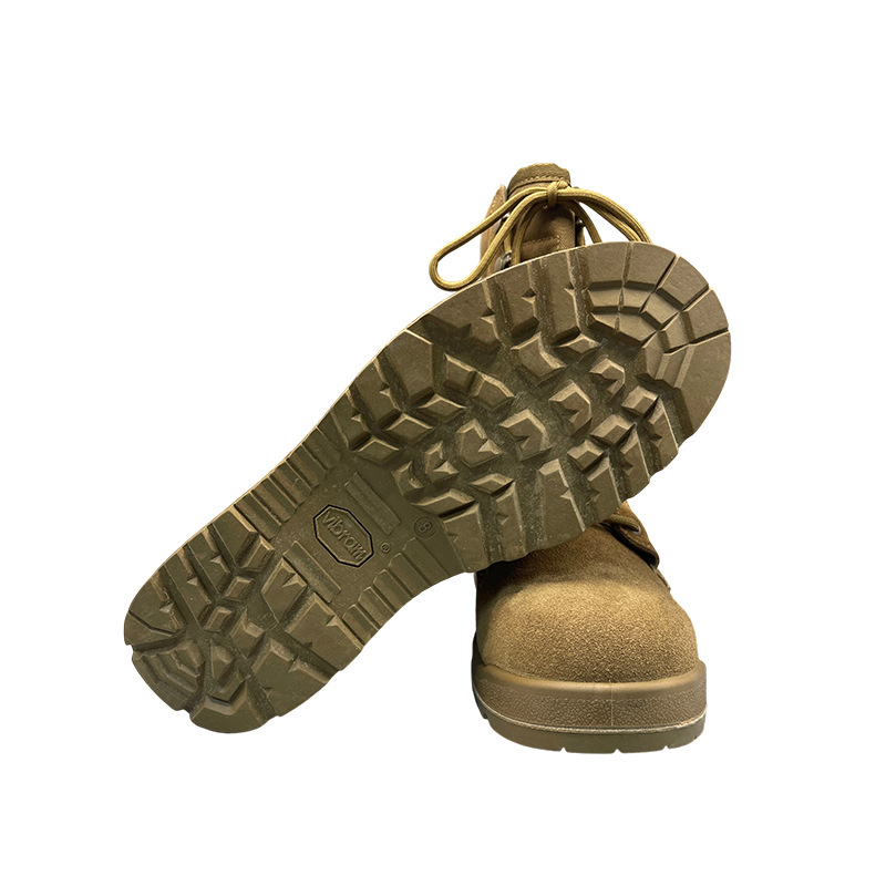 Botas del desierto al aire libre, zapatos de senderismo, botas de combate altas para hombres, zapatos de senderismo ligeros y transpirables, herramientas, botas de guerra a prueba de viento y arena