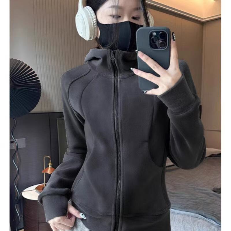 摇粒绒外套女冲锋衣羊羔毛卫衣秋冬季加绒2025新款爆款冬款上衣服