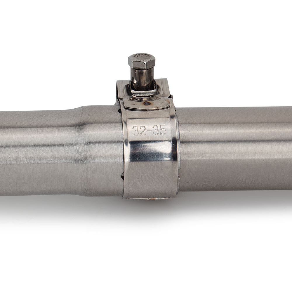 Suitable for motorcycle locomotive exhaust YAMAHA FZ250 large displacement straight out tail section exhaust pipe modification