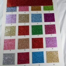 镜面水晶PU合成革无痕PU珠光金葱格力特淋膜PU皮革闪光鞋材箱包革