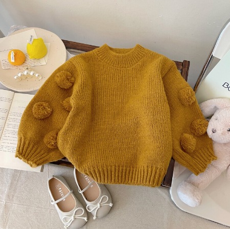 Solid Color Pattern Elegant Princess Solid Color Cotton Girls Clothing Sets