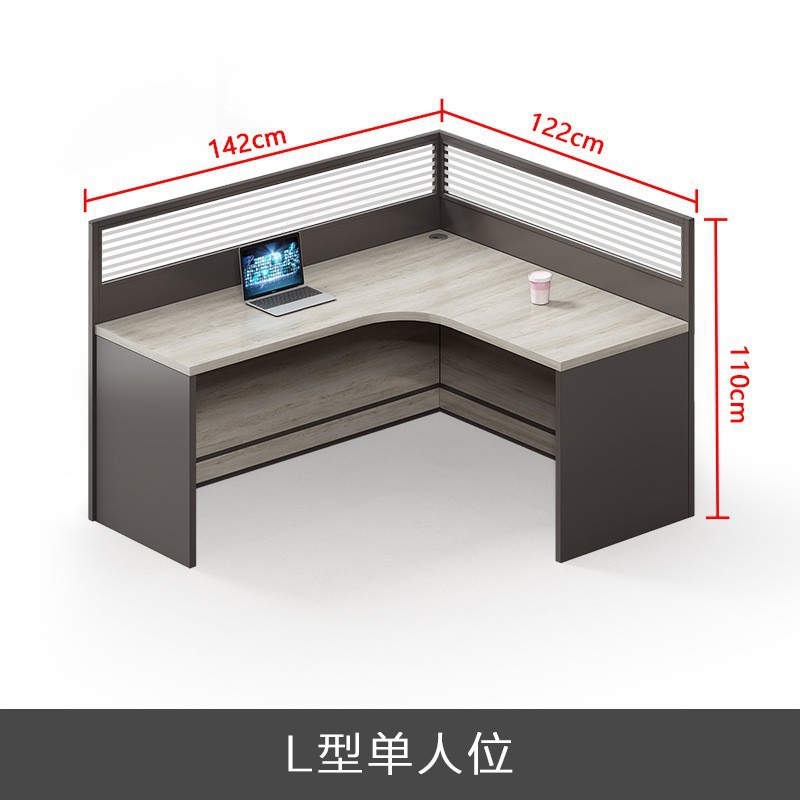 L자형 1인용 시트(캐비닛 포함)