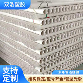 PVC排水管下水道管 UPVC大口径排污管400 PVC排水排污管110厂家