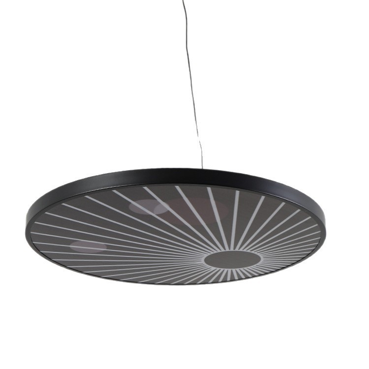 Bar de atmósfera de luz KTV baño de pies club de salud en forma de ventilador siete colores barbecue bar decoración de la parte superior del candelier