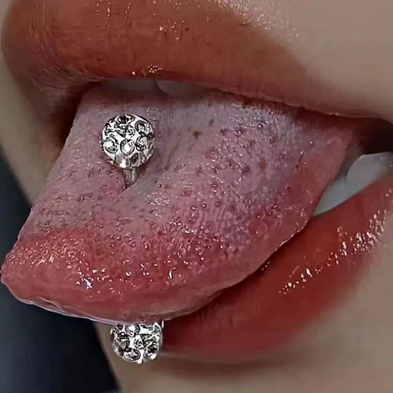 Язык бренда пирсинг, серьги, оптовая торговля